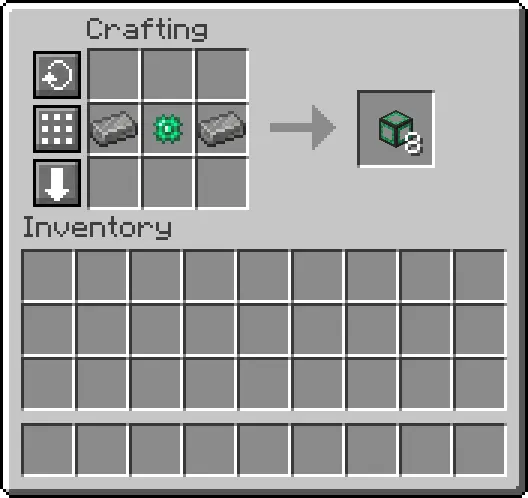 A picture of the crafting recipe for the logistical transporter cable