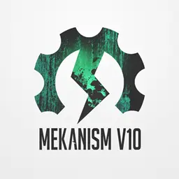 A picture of the logo for mekanism's main mod