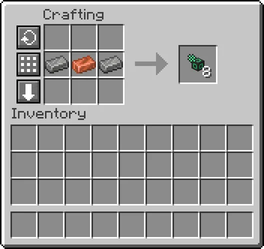 A picture of the crafting recipe for the thermodynamic conductor cable
